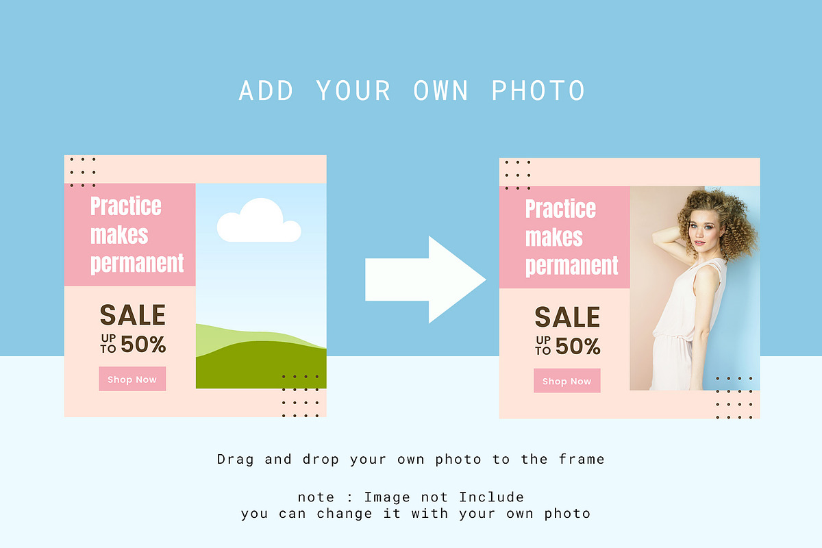 Canva Instagram Template Post Amber, a Social Media Template by Lythcreative (Photo 4 of 5)