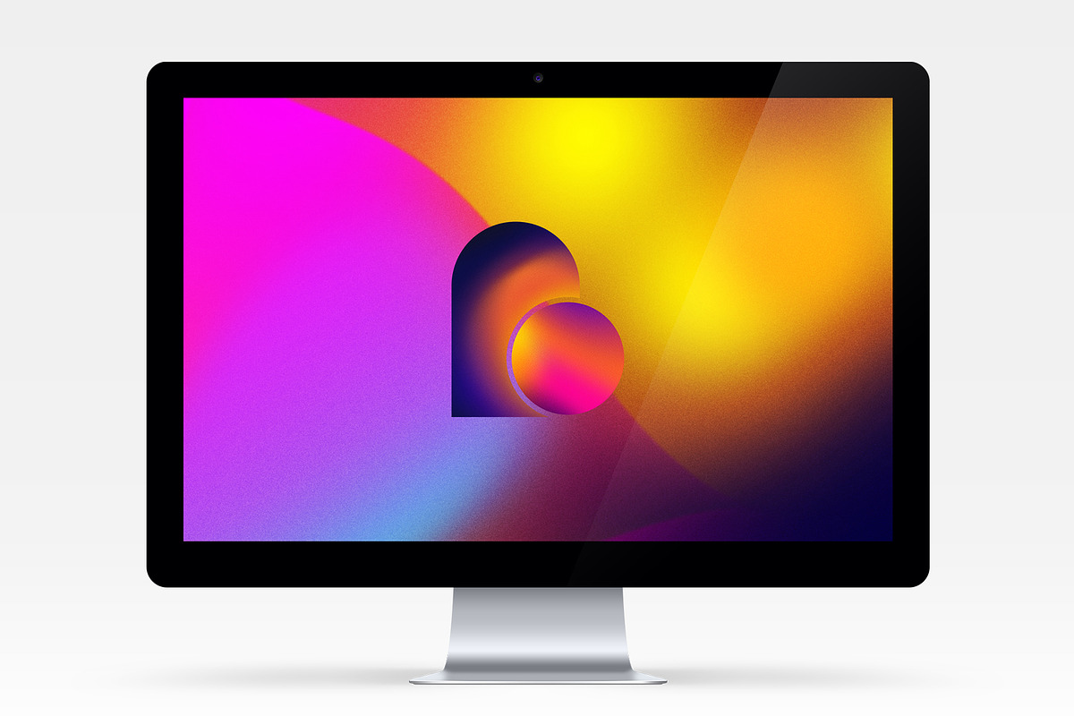 Neon Grainy Gradient Texture Pack