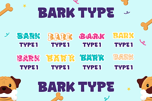 Bark Type - Quirky Dog Font