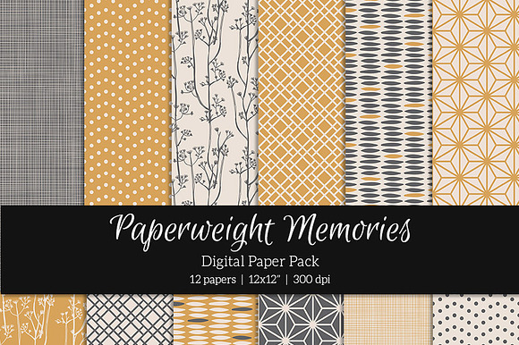 Patterned Paper - Into the West preview 2