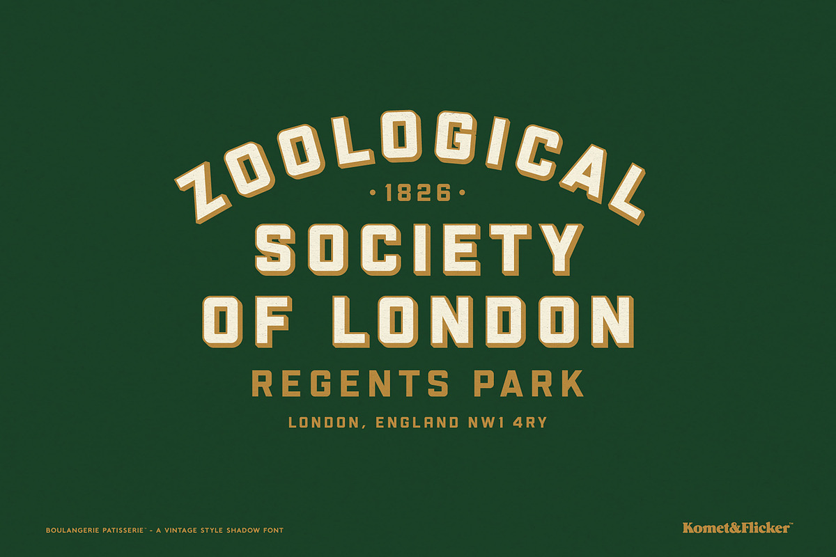 Boulangerie Patisserie, a Sans Serif Font by Komet & Flicker (Photo 12 of 14)