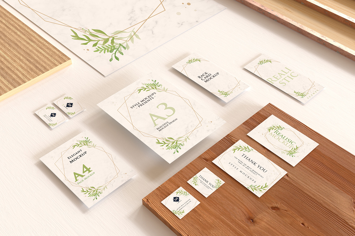 Brand - Paper Mockups, a Product Mockup by StyleMockups (Photo 2 of 11)