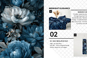 30+ Midnight Garden Bundle, a Decorative Illustration by Virgo Studio (Thumbnail 3 of 6)
