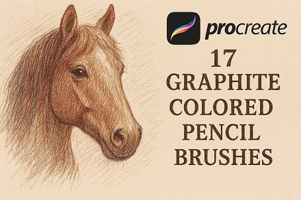 Graphite Pencils for Procreate