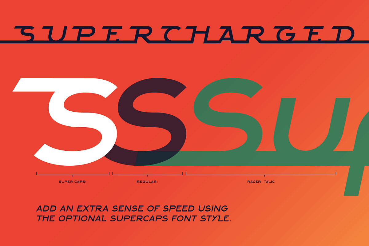 Alpha Strada: 1950s Car Emblem Font, a Font by Wingsart Studio (Photo 4 of 14)