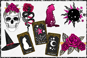 Cute Halloween Clipart set, an Illustration by The GG Shop (Thumbnail 5 of 9)