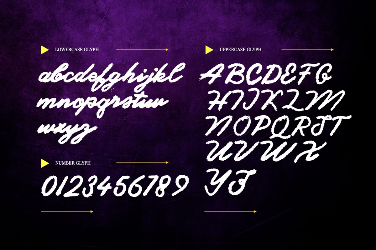 Brissanya - Textured Brush Font, a Handwritten Font by Dhabee (Photo 2 of 12)