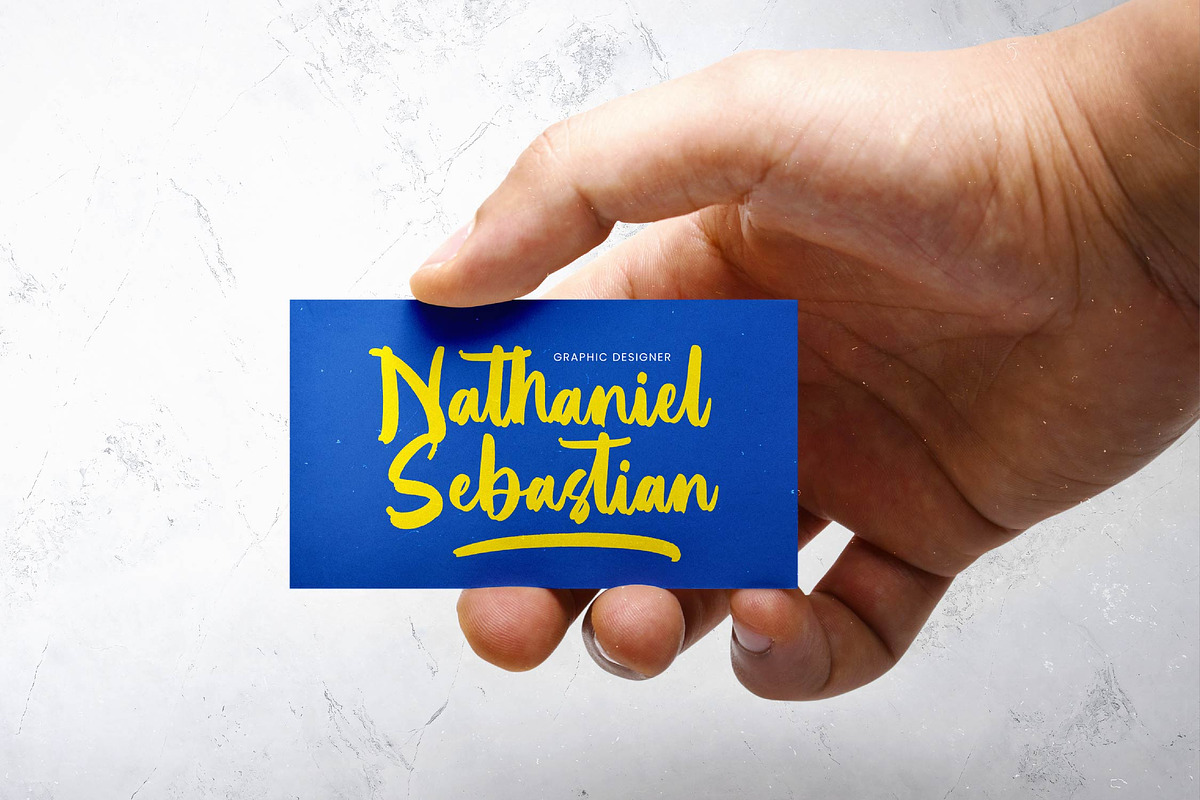 Dateline Bold Brush Font, a Script Font by Letterena Studios Script (Photo 16 of 20)