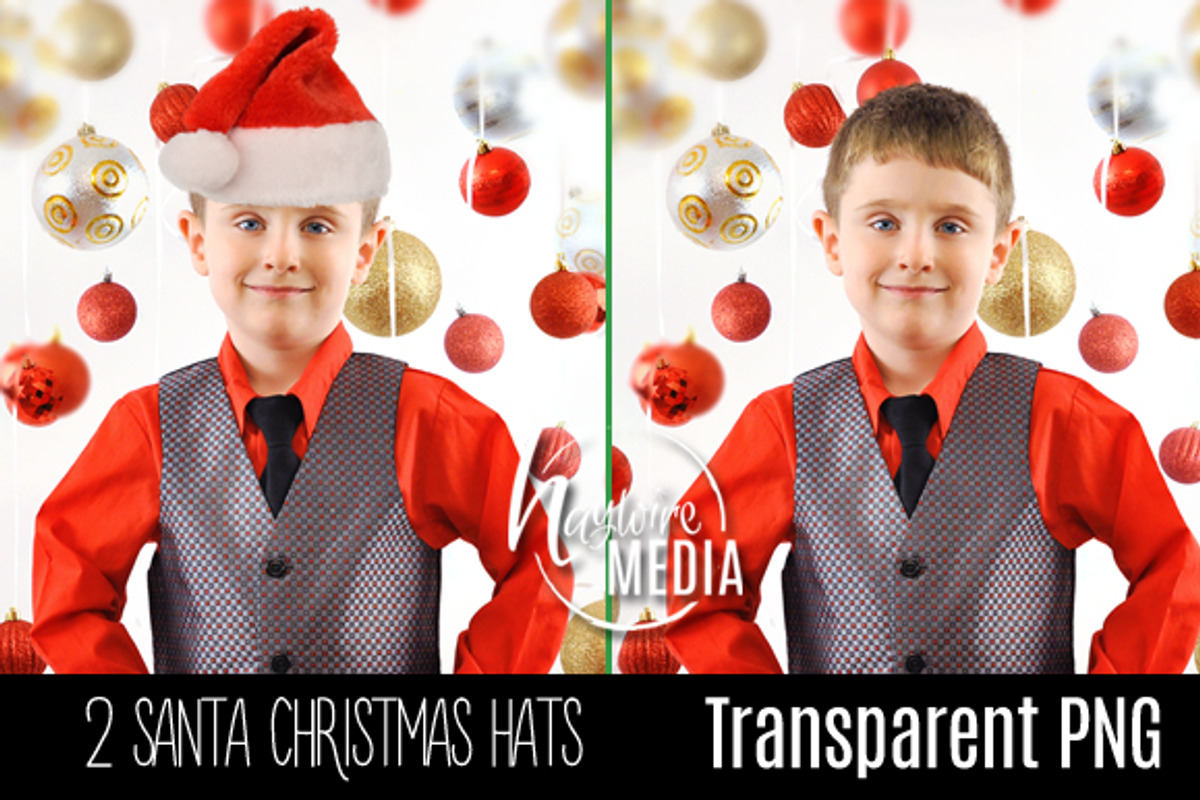 Digital PNG Christmas Santa Hat 2 preview 3