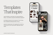 Content Creator Instagram Templates, a Social Media Template by ZenSocialDesigns (Thumbnail 7 of 9)
