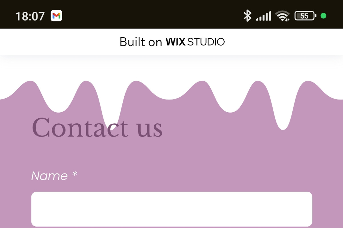 Cake - Wix Studio Website Template preview 2