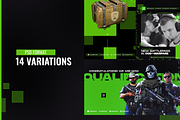 E - Sports Social Media Template, a Social Media Template by Creathift (Thumbnail 3 of 7)