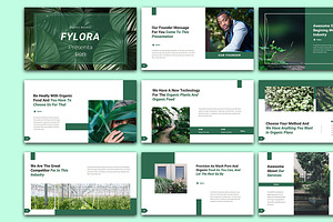 Fylora -Organic Botanic Google Slide