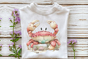 Whimsical Nautical Summer Clipart, an Illustration by OK Design (Thumbnail 6 of 6)