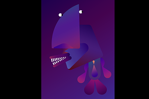 Characters with wild colors