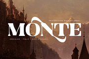 Monte Display Serif Font, a Serif Font by Storytype Studio (Thumbnail 1 of 15)