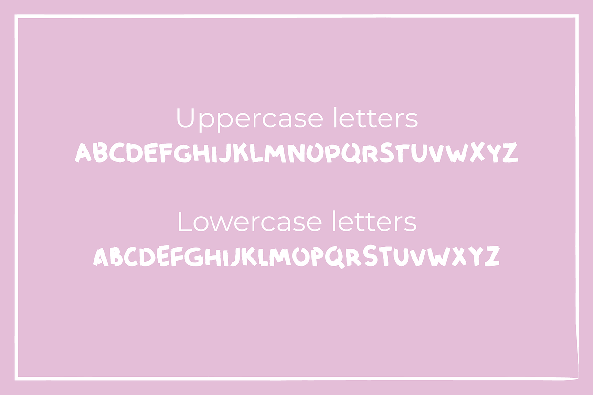Cool And Lazy Font, a Handwritten Font by Bonfloret Studio (Photo 3 of 9)