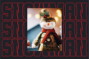 Snowman Varsity - Condensed Slab, a Slab Serif Font by Pian45 Studio (Thumbnail 5 of 8)