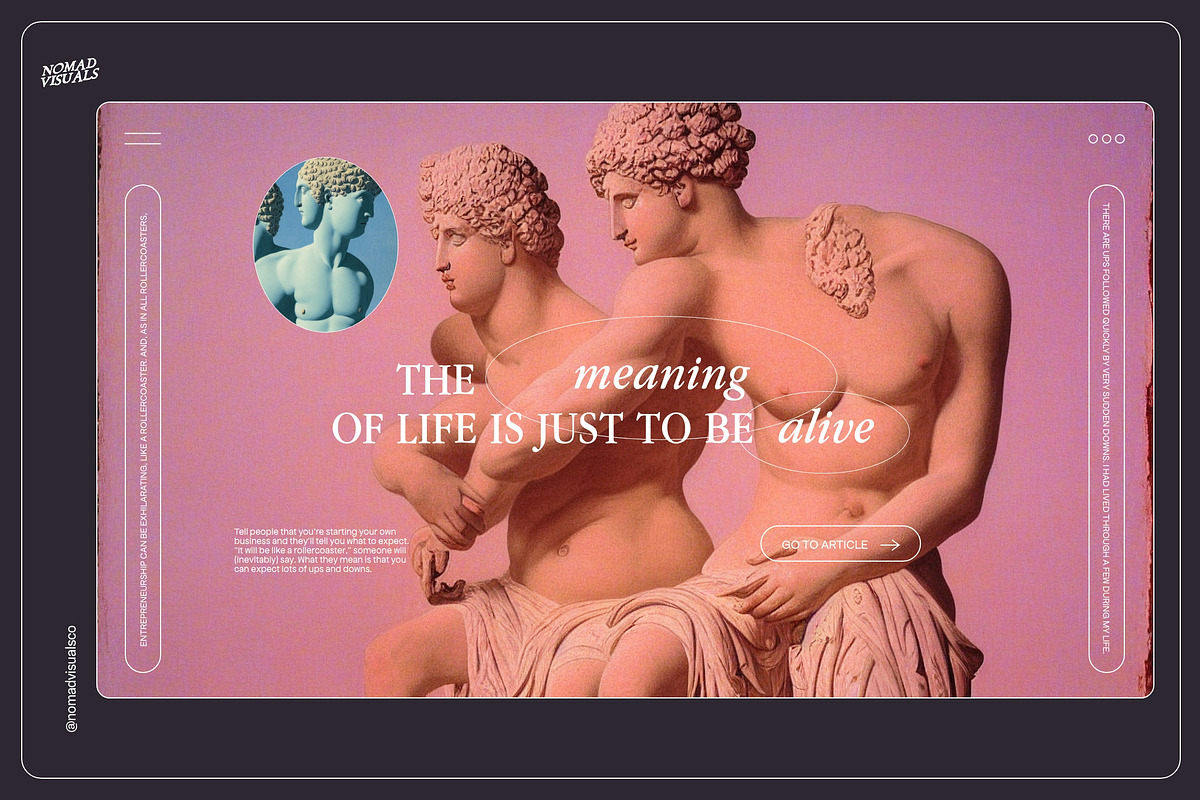 Classical Surrealism, a Decorative Illustration by Nomad Visuals (Photo 4 of 28)