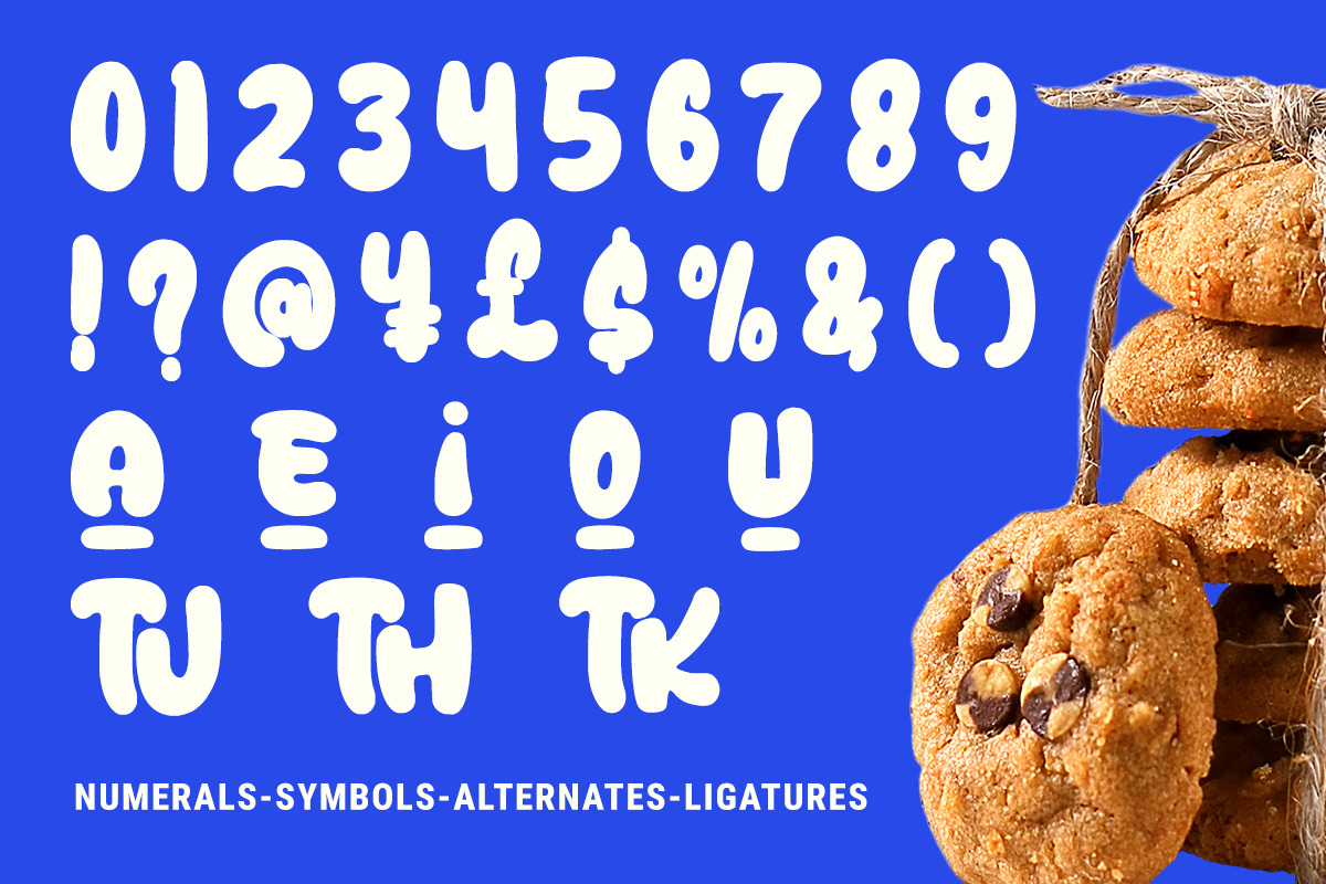 OATMEAL BREAD, a Handwritten Font by Mozatype (Photo 5 of 10)