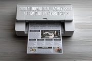 Vintage Newspaper Template, a Magazine Template by ZoloDesignHub (Thumbnail 6 of 8)