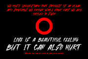 Sentan Cabine Horror Typeface Brush, a Handwritten Font by Maulana Creative (Thumbnail 3 of 6)