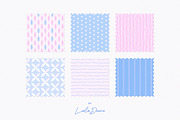 Pajama Patterns: Stripes & Check, a Pattern Graphic by Leila Divine (Thumbnail 7 of 11)