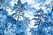 Oriental Whispers Watercolor Bundle, a Texture Illustration by RefinedFantasyStudio (Thumbnail 5 of 9)