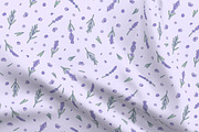 French Lavender Flower Pattern, a Pattern Graphic by Viaireshop (Thumbnail 4 of 5)