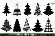 Christmas Tree Silhouette Set, a Graphic by Digital_Craftyfox (Thumbnail 19 of 20)