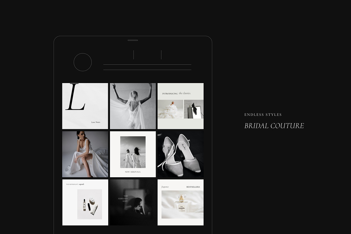 Minimal Editorial Instagram Template, a Social Media Template by Signture Muse Design (Photo 12 of 12)
