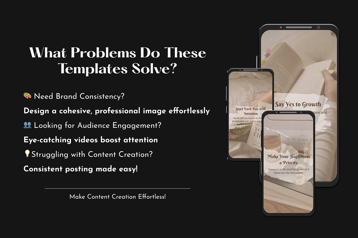 Aesthetic Instagram Reels Templates, a Social Media Template by Studio DigiCraft (Photo 3 of 9)