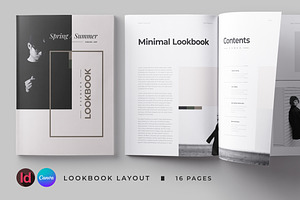 Fashion Lookbook Layout | Canva, a Brochure Template by HiveArts