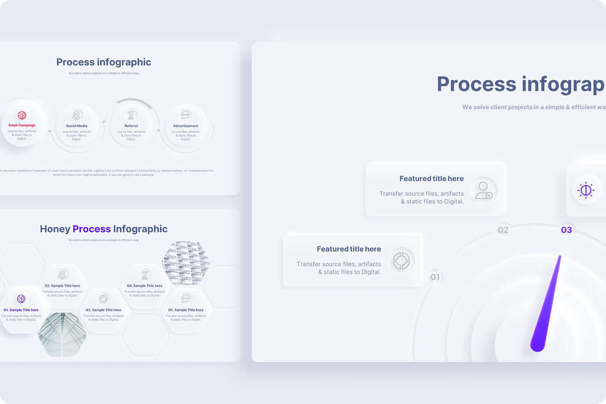Neumorphic Presentation Template, a Presentation Template by TemplateZuu (Photo 39 of 48)