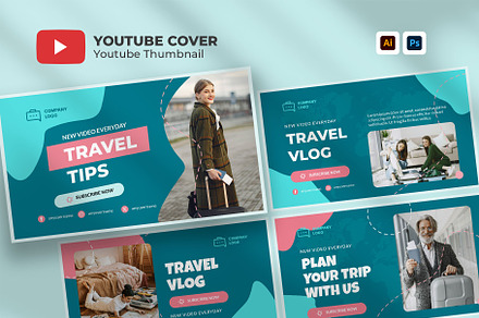 Travel Youtube Thumbnail Template
