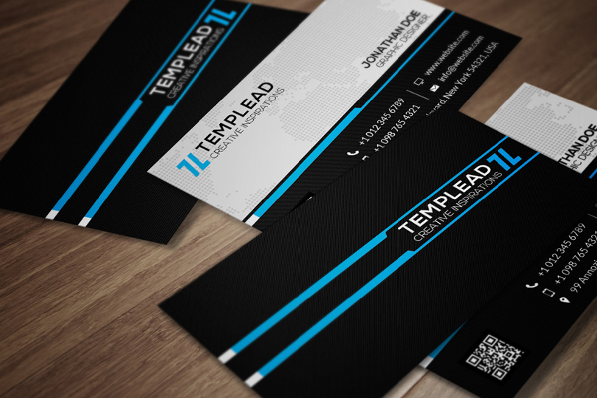 Corporate Business Card CM091, a Business Card Template by annozio (Photo 1 of 4)