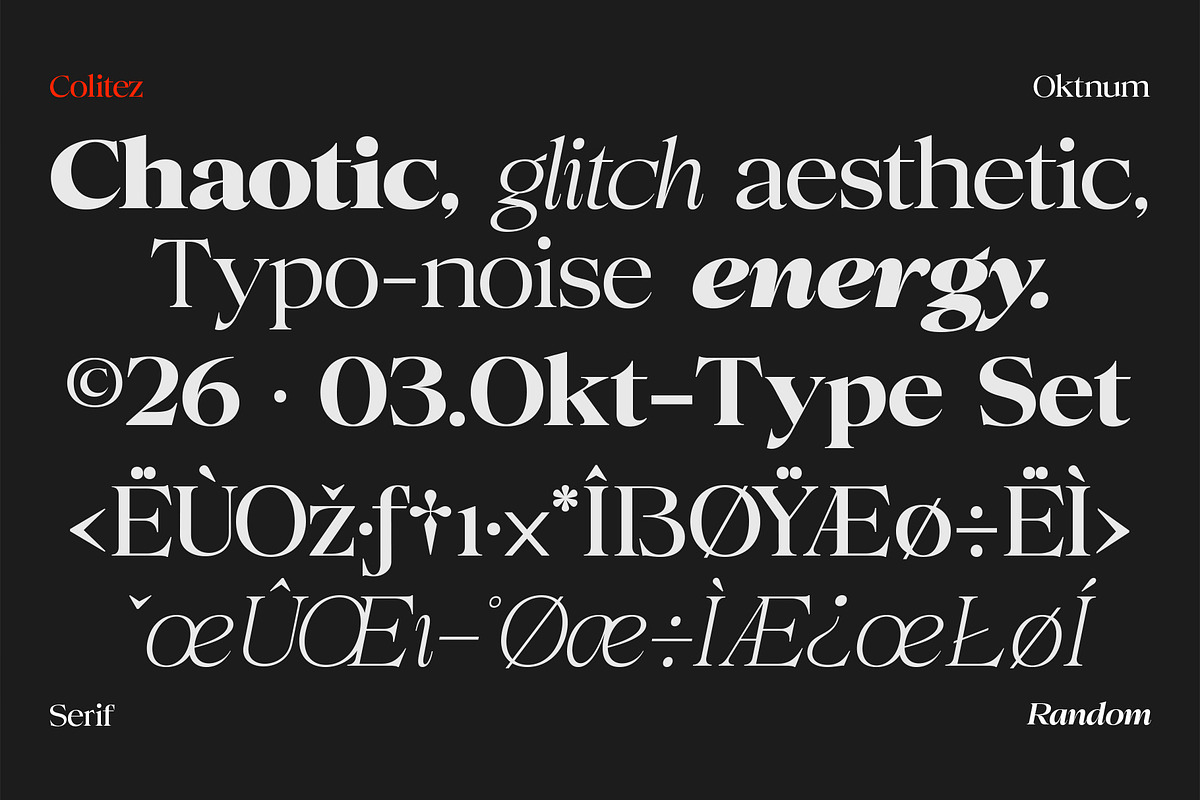 Colitez - Editorial Serif, a Serif Font by Oktnum Type Foundry (Photo 8 of 15)