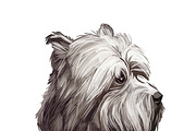 Dogs Cross Breeds 56 Animals Bundle, an Animal Illustration by Dneprstock (Thumbnail 47 of 55)