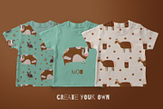 Animal Farm Watercolor Patterns, a Pattern Graphic by watercolor kamill (Thumbnail 3 of 12)