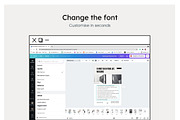 Minimalist Pinterest Canva Template, a Social Media Template by Cultive Creative (Thumbnail 5 of 12)