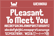 Extraordinary font, a Font by weknow (Thumbnail 4 of 8)