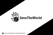 Save The World Logo Template, a Branding & Logo Template by Avartde Creative (Thumbnail 2 of 2)