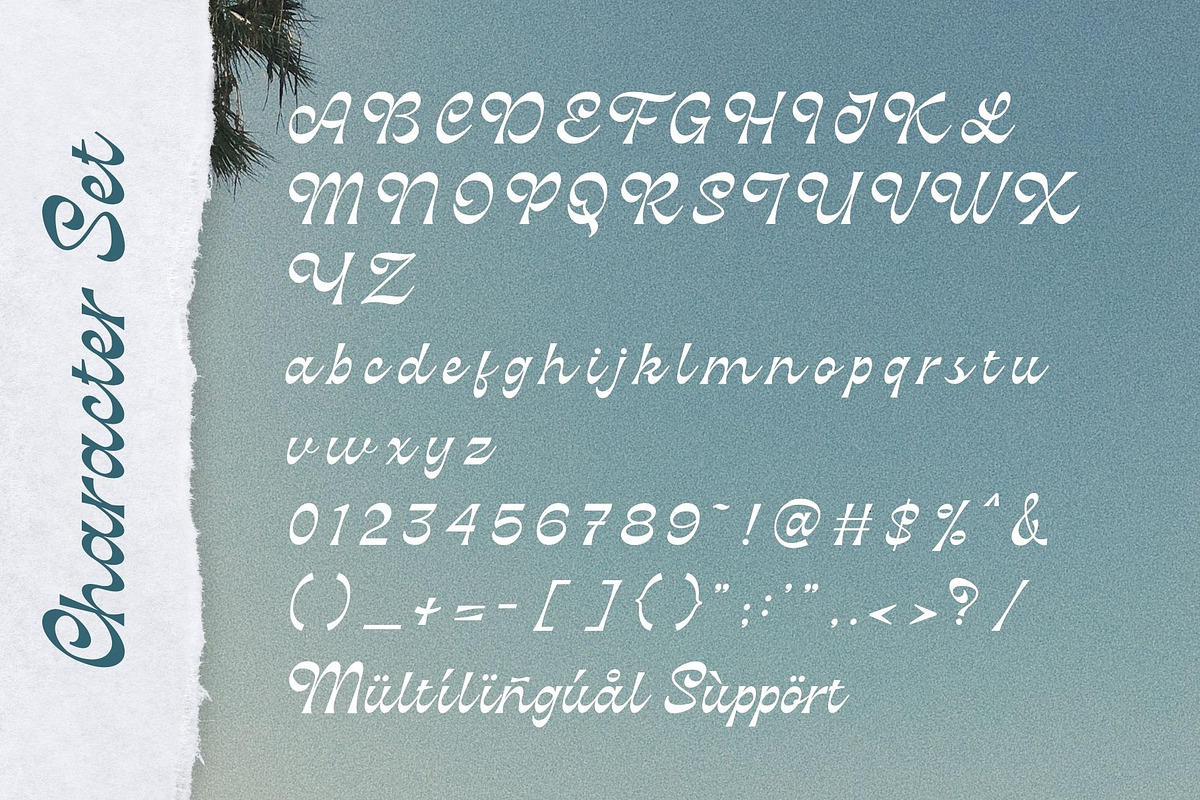 Vagodha - Retro Script, a Script Font by Sronstudio (Photo 12 of 13)