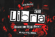 CS Libra – Collage Font