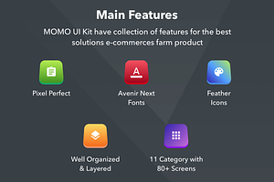 Momo UI Kit - Ecommerce For Farming