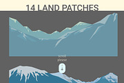 Creative landscape construction kit, an Object Illustration by Digithings (Thumbnail 8 of 10)