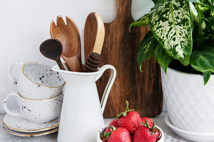 Fresh ripe delicious strawberries, a Food & Drink Photo by Olena Rudo