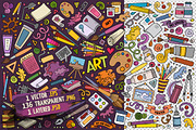 Art & Craft Objects Set, an Object Graphic by BALABOLKA (Thumbnail 2 of 4)