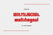 Richard Collins Condensed Sans, a Sans Serif Font by Cruzine (Thumbnail 8 of 9)