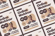 Online Webinar - Flyer, a Brochure Template by Izdihaar_Studio (Thumbnail 2 of 3)